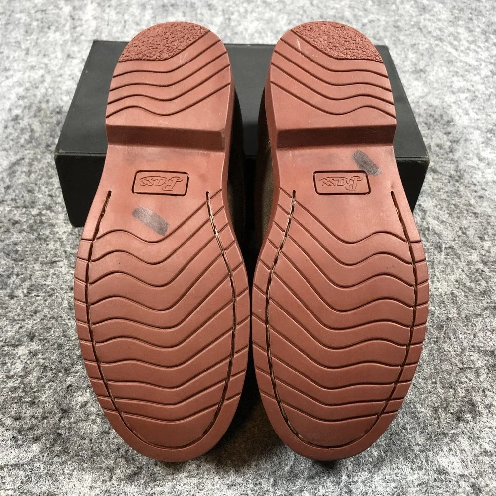 GH‎ Bass Boys 4 Brown Suede Derby Dress Shoes Junior 2 0402-6939-211